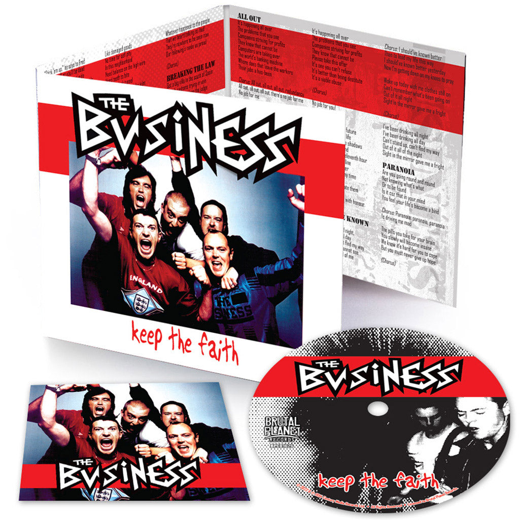 THE BUSINESS - KEEP THE FAITH + Ltd Collector Card (*NEW-CD