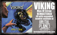 VIKING - MAN OF STRAW (CD, 2024, Brutal Planet) *Must-have 80's THRASH/SPEED Metal!