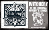 WITCHERY - IN HIS INFERNAL MAJESTY'S SERVICE (*NEW-Black & White Swirl, 2024, Brutal Planet) elite Thrash/Black Metal!