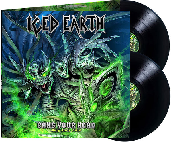 Iced Earth - Bang Your Head (2-LP Double Live Black Vinyl Gatefold) Power Metal Thrash!