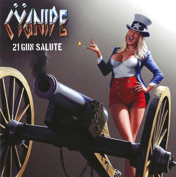 Cyanide – 21 Gun Salute (CD, 2025, Kivel Records) Oz Fox (Stryper) & Jeff Duncan (Armored Saint)
