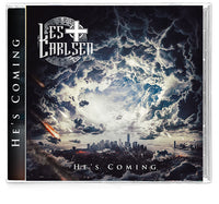 LES CARLSEN - HE'S COMING (*NEW-CD, 2022) Bloodgood Vocalist w/Oz Fox, David Zaffiro, Paul Jackson