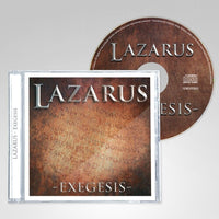 LAZARUS - EXEGESIS (*CD, 2023, Cult Metal Classics *Import) U.K. White Metal - 3 Bonus + Limited 500 Copies