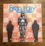 BATTLECRY - RED WHITE & BLUE (6-TRACK EP 12" VINYL, 1985 6-SONGS) For fans of Kansas, Idle Cure, Guardian