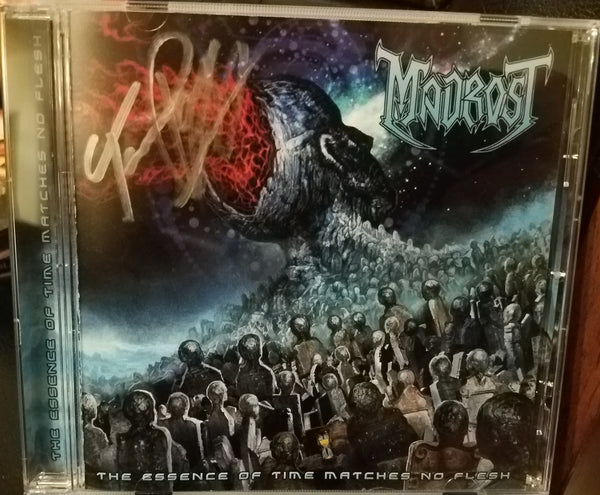 MADROST - THE ESSENCE OF TIME MATCHES NO FLESH (CD, 2018) THRASH MASTERPIECE!!! Limited Qty *Autographed