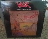 VALOR - FIGHT FOR YOUR LIFE (NEW-VINYL, 2019) Remastered Classic Speed Metal ala early SLAYER!