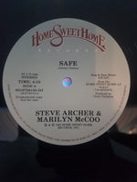 Steve Archer - Safe (12" Vinyl Single) featuring Marilyn McCoo and "Studio Drop-Ins" Rare!