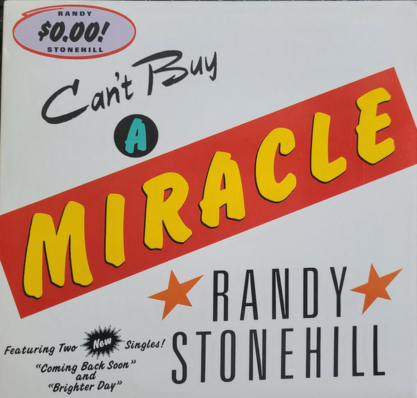 Randy Stonehill – Can't Buy A Miracle (*Pre-Owned Vinyl, 1988, Word) RARE version with only one cover!