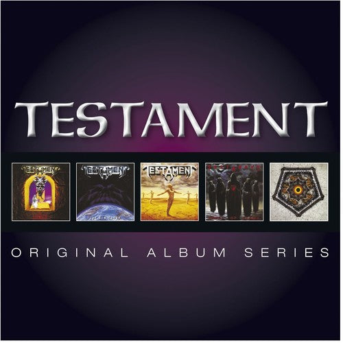 Testament  ‎– Original Album Series (*NEW- 5x CD Set) Five Classic Thrash Metal CDs