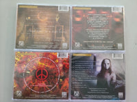 BUDGET 4-CD GOLD DISC + 1 TAPE BUNDLE - NEVERMORE - DEBUT + OBSIDIAN + DEAD HEART + POLITICS (2022 Brutal Planet)