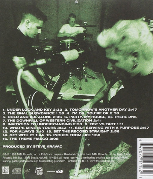 MxPx ‎– Slowly Going The Way Of The Buffalo (*NEW-CD. 1998)