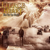 FIERCE HEART - WAR FOR THE WORLD (*NEW-VINYL, 2021, Brutal Planet) Rex Carroll of Whitecross *Corner Bumped/Dinged Jacket - limited number available!
