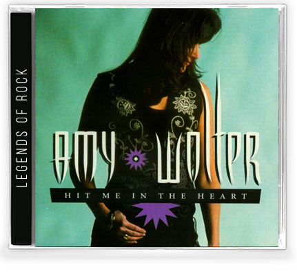 AMY WOLTER (FIGHTER) - HIT ME IN THE HEART (*NEW-CD, 2019, Girder) Last copies!!!
