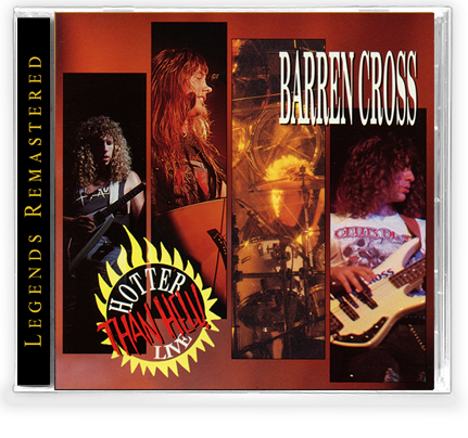 BARREN CROSS - HOTTER THAN HELL! LIVE (*NEW-CD, 2020, Retroactive Records) Must-have Remaster!