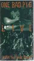 ONE BAD PIG - LIVE BLOW THE HOUSE DOWN *NEW-VHS TAPE, 1992, Myrrh) Epic Cornerstone Performance