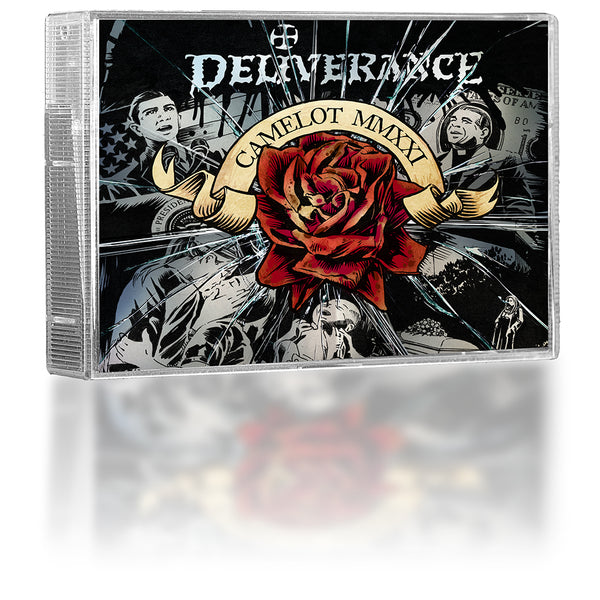 DELIVERANCE - CAMELOT IN SMITHEREENS 2021 REDUX (Re-Recorded) (*NEW-CASSETTE TAPE, 2022, Retroactive) Masterful Heavy Metal Perfection!