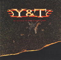 Y & T ‎– Contagious (*Used-Vinyl, 1987, Geffen) hair metal!