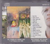 DEREK LIND - SLIPPERY GROUND (*Used-CD, 1990, Import) Xian Rock ala Mark Heard