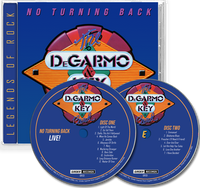 DeGarmo and Key - No Turning Back Live (Double Disc CD) 2022 GIRDER RECORDS (Legends of Rock) Remastered