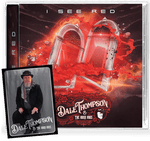 DALE THOMPSON & THE BOON DOGS - I SEE RED (*NEW-CD, 2022, Girder Records) Heavy Blues from Bride vocalist!