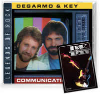 DeGarmo and Key - Communication (CD) 2022 GIRDER RECORDS GR1133 (Legends of Rock) Remastered, w/ Collectors Trading Card