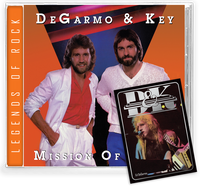 DeGarmo and Key - Mission of Mercy (CD) 2022 GIRDER RECORDS GR1132 (Legends of Rock) Remastered, w/ Collectors Trading Card