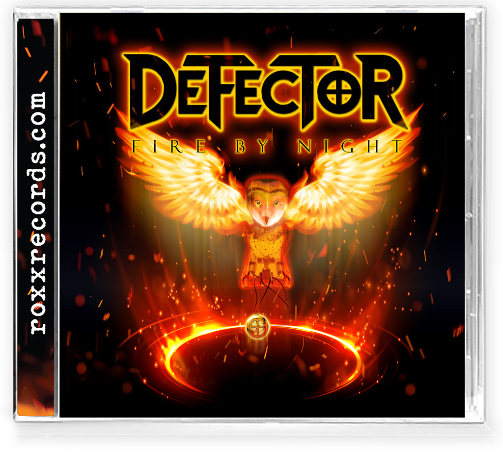 DEFECTOR - FIRE BY NIGHT (*NEW-CD, 2023, Roxx Records