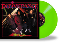 DELIVERANCE - WHAT A JOKE (*NEW-LIME GREEN VINYL, 2021) Bay Area Thrash madness!