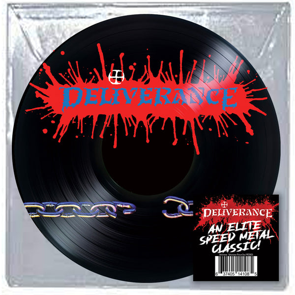 DELIVERANCE - DELIVERANCE + 2 Bonus Tracks (*NEW-Picture Disc Color Vinyl, 2023 Retroactive) 1989 debut thrash masterpiece