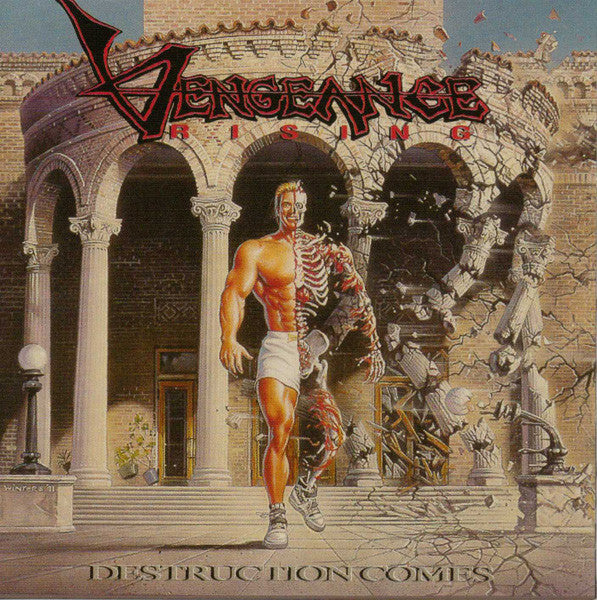 VENGEANCE RISING - DESTRUCTION COMES (*Used-CD, 1991, Intense Records) Original Issue