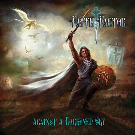 FAITH FACTOR - AGAINST A DARKENED SKY (*NEW-CD, 2008, Retroactive) Prog Power Metal!