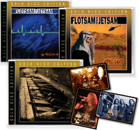 FLOTZILLA FLOTSAM & JETSAM BUDGET BUNDLE 3x GOLD DISC CD - HIGH/MY GOD/UGLY NOISE