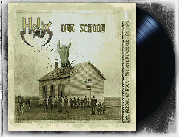 HELIX - OLD SCHOOL (*NEW-BLACK VINYL, 2019, NoLifeTilMetal)