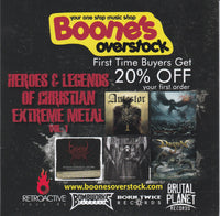 VARIOUS ARTIST - HEROES & LEGENDS OF CHRISTIAN EXTREME METAL: VOLUME ONE (*NEW-CD, 2018)
