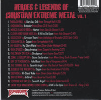 VARIOUS ARTIST - HEROES & LEGENDS OF CHRISTIAN EXTREME METAL: VOLUME ONE (*NEW-CD, 2018)