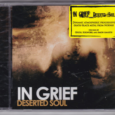 IN GRIEF - DESERTED SOUL (NEW-CD, 2009, Bombworks) Amazing progressive melodic doom death metal!