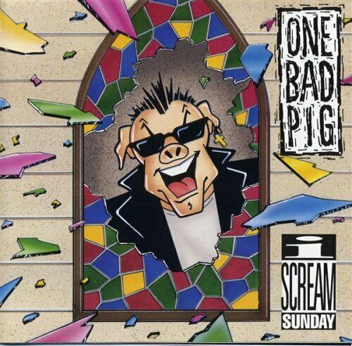 ONE BAD PIG - I SCREAM SUNDAY (*NEW-CD, 1991, Myrrh) Punk Metal featuring Johnny Cash