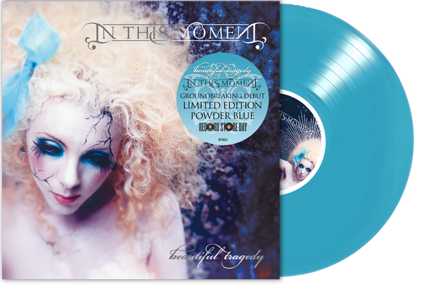 IN THIS MOMENT - BEAUTIFUL TRAGEDY (*NEW-POWDER BLUE VINYL, 2023, Brutal Planet Records) Breath-taking Metalcore!