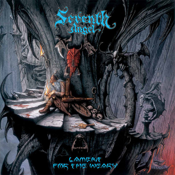 SEVENTH ANGEL - LAMENT FOR THE WEARY (Legends Remastered) Double Blue  Vinyl, 2018, Retroactive Records