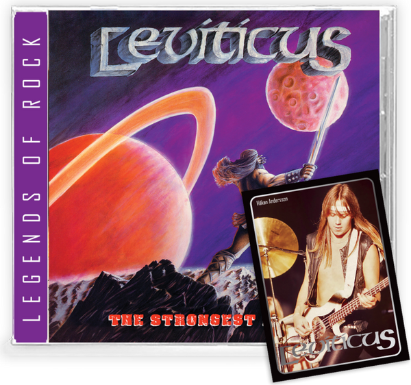 Leviticus - The Strongest Power (*New CD, 2021) w/LTD Trading Card, 80's Metal