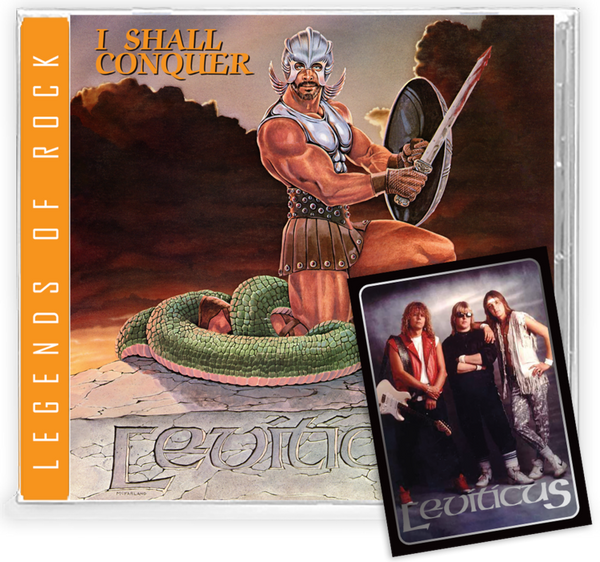 Leviticus - I Shall Conquer (*New CD, 2021) w/LTD Trading Card, 80's Metal
