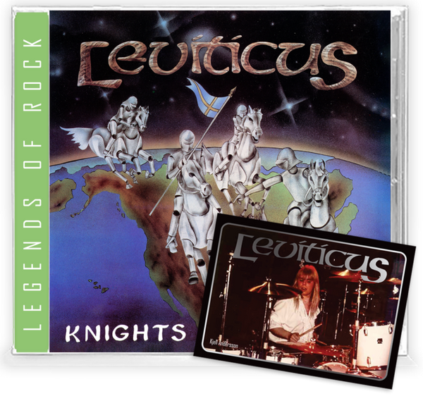 Leviticus - Knights of Heaven (*New CD, 2021) w/LTD Trading Card, AOR Hard Rock