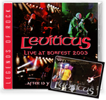 Leviticus - Live At Bobfest 2003 (*New CD, 2021) w/LTD Trading Card, 80's Metal