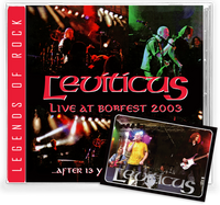 Leviticus - Live At Bobfest 2003 (*New CD, 2021) w/LTD Trading Card, 80's Metal