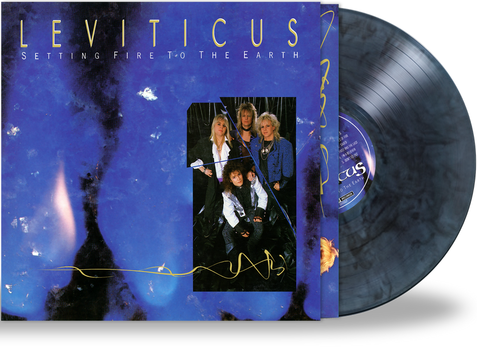 Leviticus Setting Fire To The Earth Limited Run Vinyl 80 s Metal