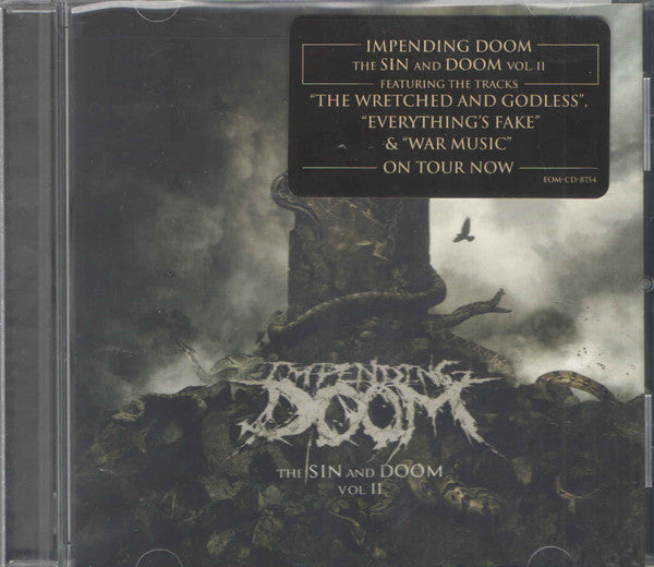IMPENDING DOOM- THE SIN AND DOOM VOL II (*New CD, 2018, Entertainment One) Elite Death Metal
