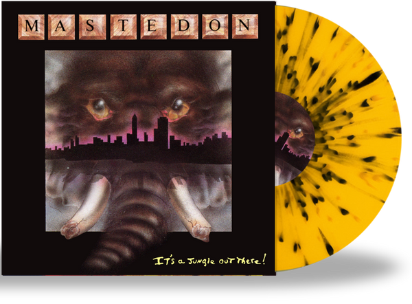 MASTEDON - IT'S A JUNGLE OUT THERE (*NEW-Splatter Vinyl, 2020, Girder) Elite Remaster AOR/Hard Rock