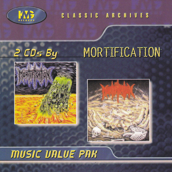 MORTIFICATION - S/T DEBUT + SCROLLS OF THE MEGILLOTH (*Used-2 CD Set, 1998, KMG)