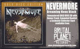 BUDGET 3-GOLD DISC CD BUNDLE NEVERMORE - DREAMING NEON BLACK + ENEMIES OF REALITY + THIS GODLESS ENDEAVOR (2022, Brutal Planet)
