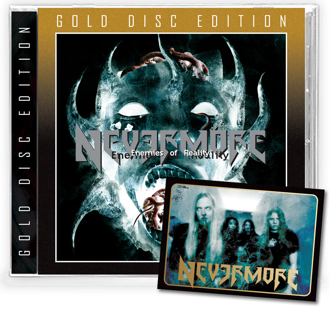 NEVERMORE - ENEMIES OF REALITY (*NEW-GOLD DISC CD, 2022
